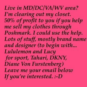 Nearly my entire closet!